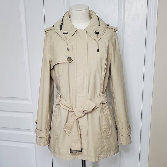 Tommy Hilfiger Trench Coat in Beige Size L - Picture 5 of 8